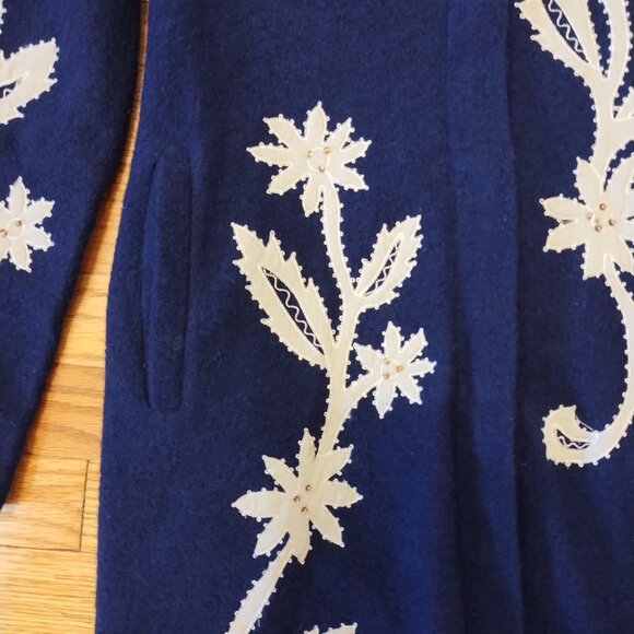 Anthropologie Sparrow Walking Trails Sweater Coat Medium (runs small) 2007 Rare - Picture 3 of 13